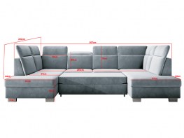 Minkšta sofa SOFIA